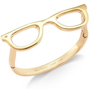 NWOT Kate Spade Lookout Glasses Bangle Bracelet